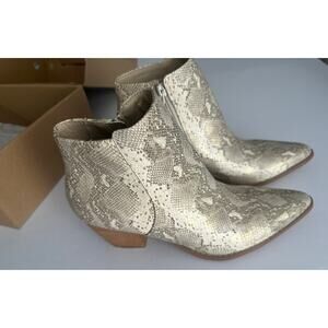 Matisse | Shoes | Coconuts By Matisse Snake Print Booties Size 95 Nwt ...